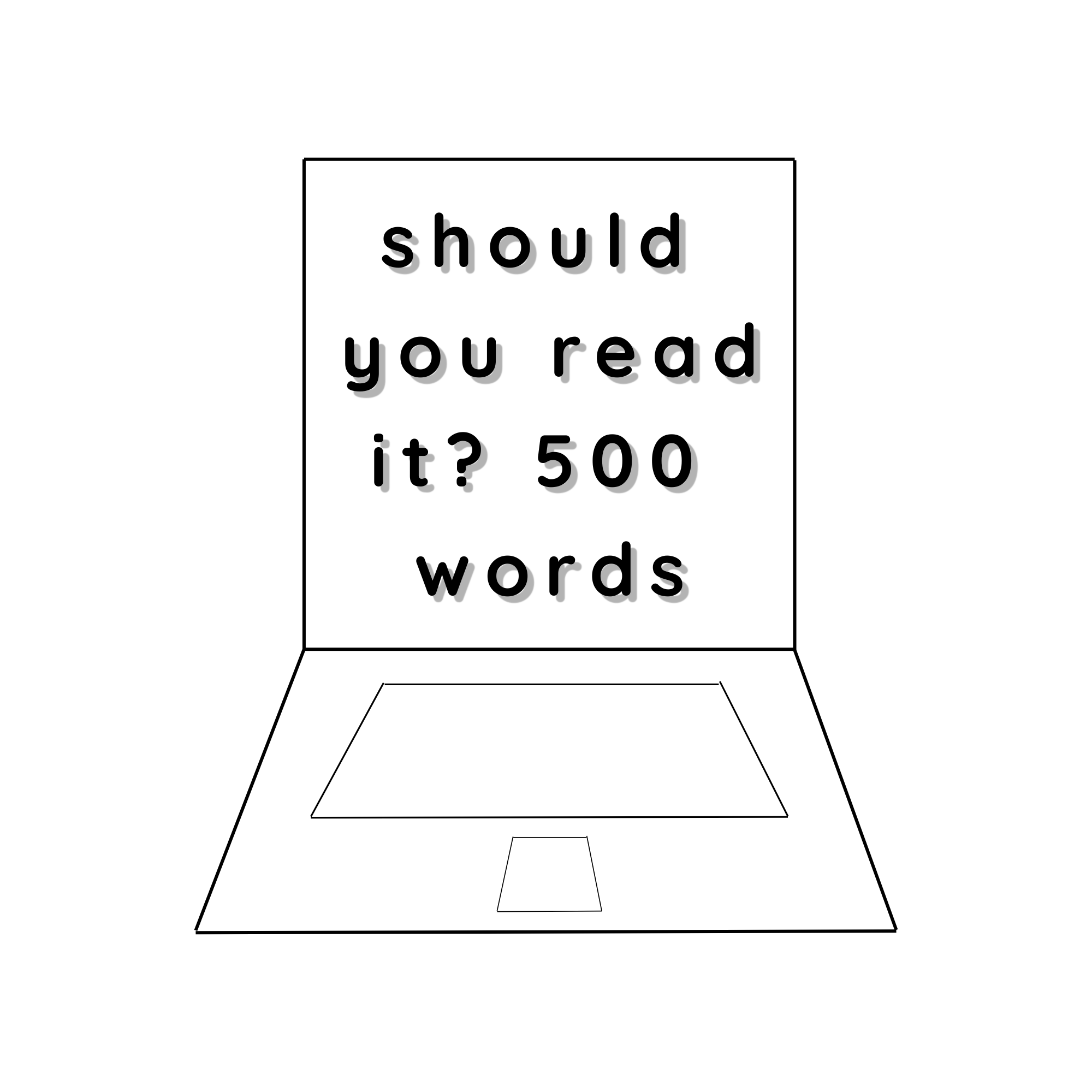 Should You Read It? 500 Words logo